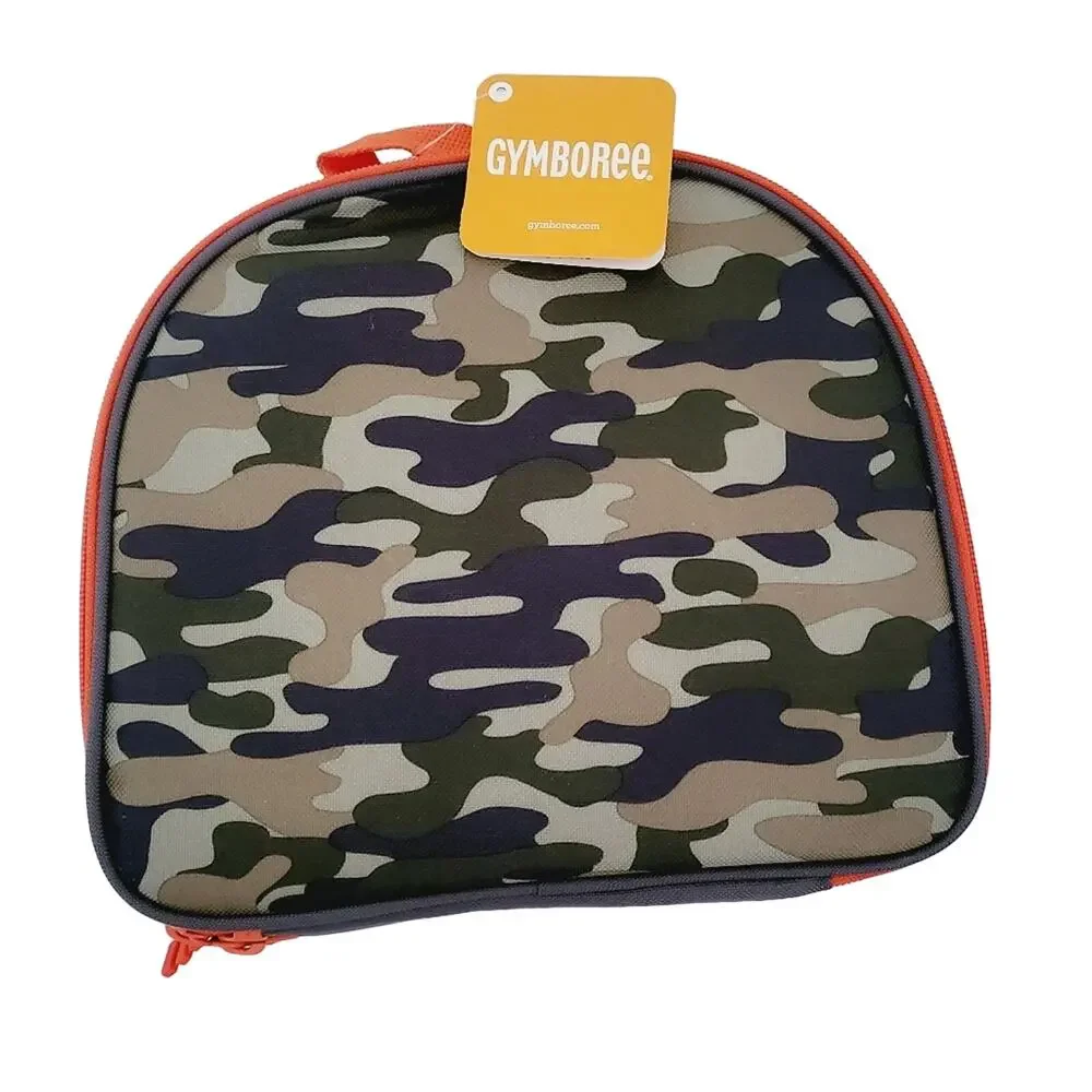 New Gymboree insulated lunch box camo